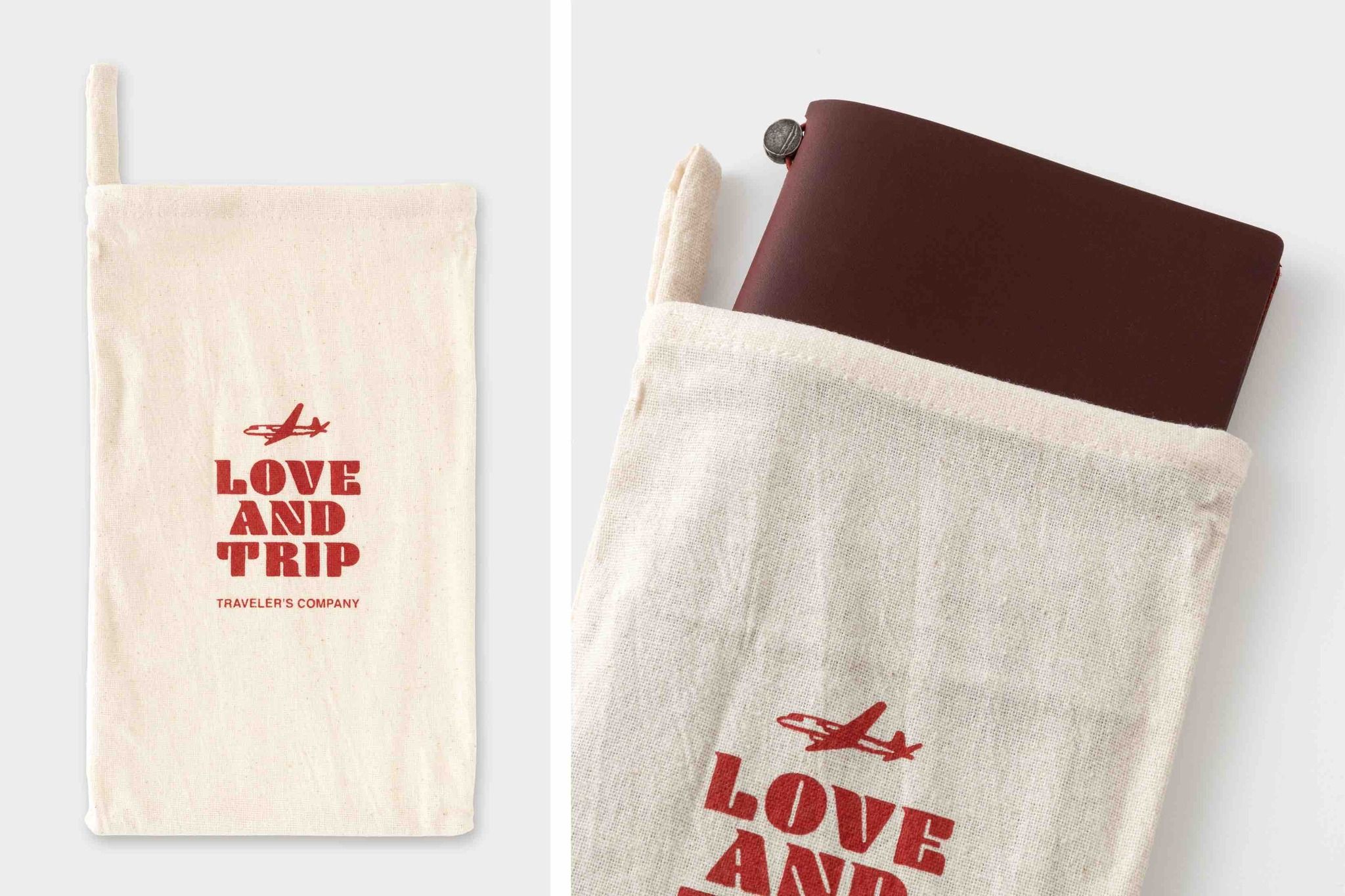 TRAVELER'S Notebook Starter Kit - (Regular Size) LOVE & TRIP Limited Edition