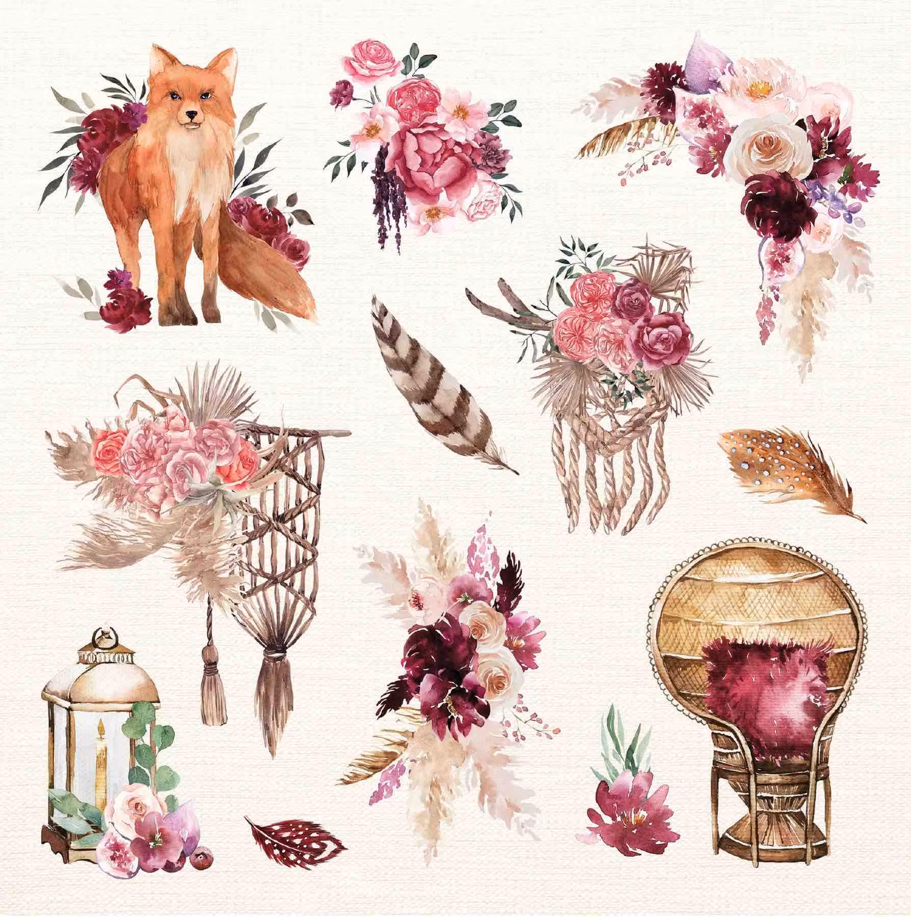 Stickersbok Boho Dreams (750 stickers)