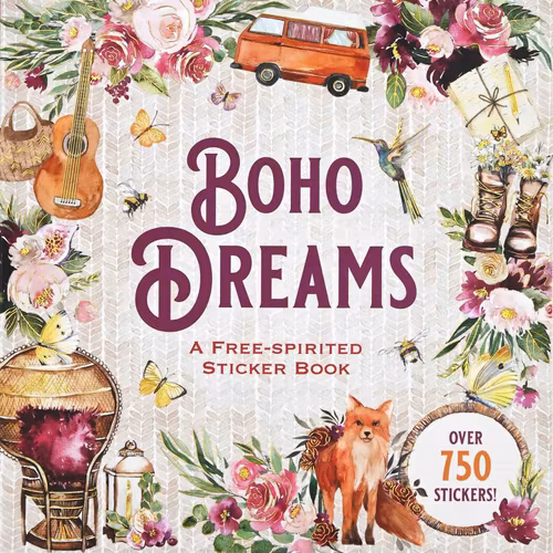 Sticker book Boho Dreams (750 stickers)