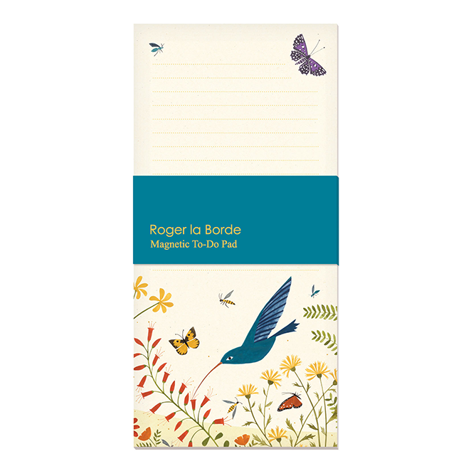 Magnetic To Do Pad - Hummingbird