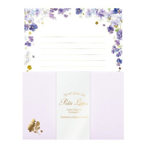 Stationery set Tsutsumu Company - Viola