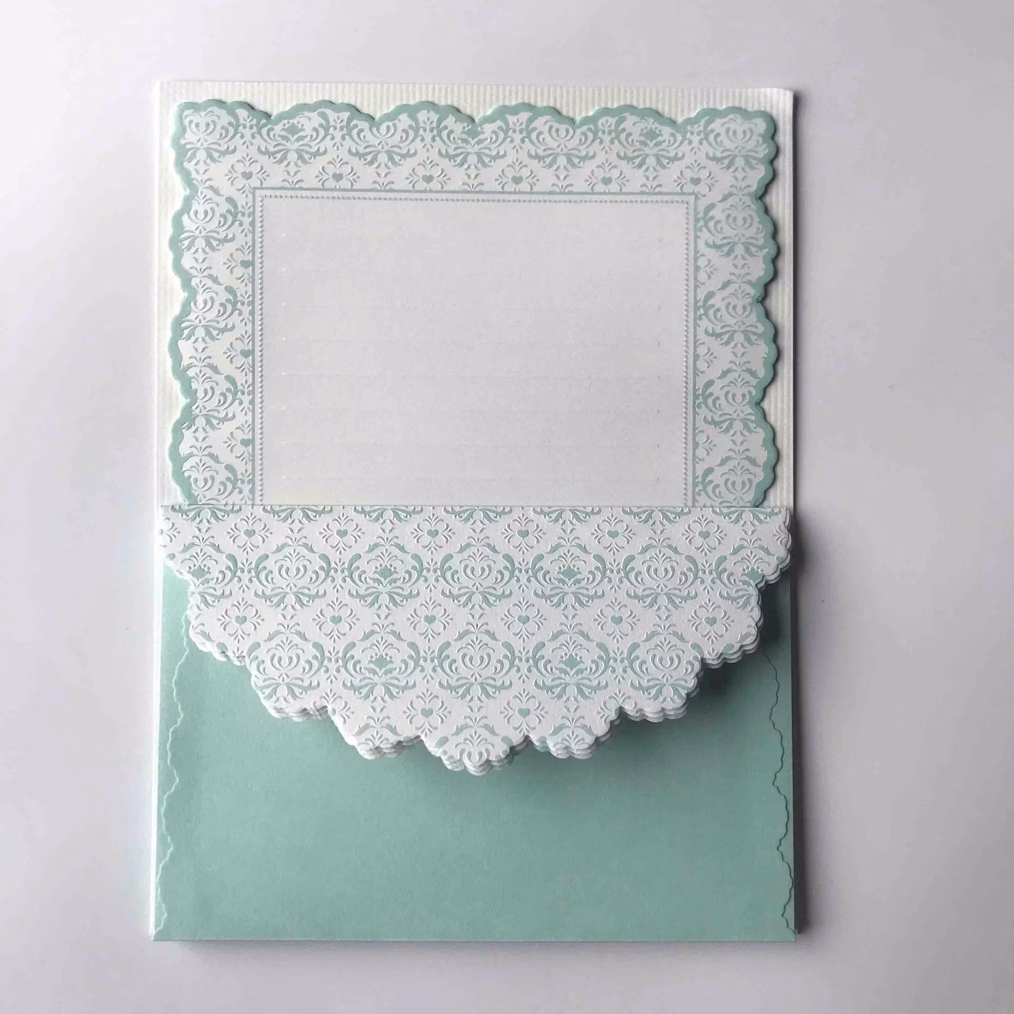 Brevpapper Tsutsumu Company - Arabesque Blue