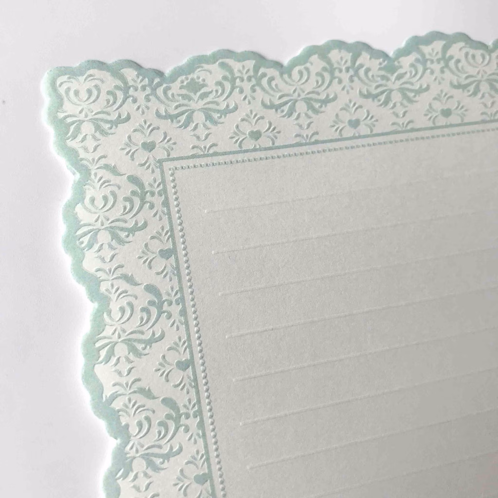 Brevpapper Tsutsumu Company - Arabesque Blue