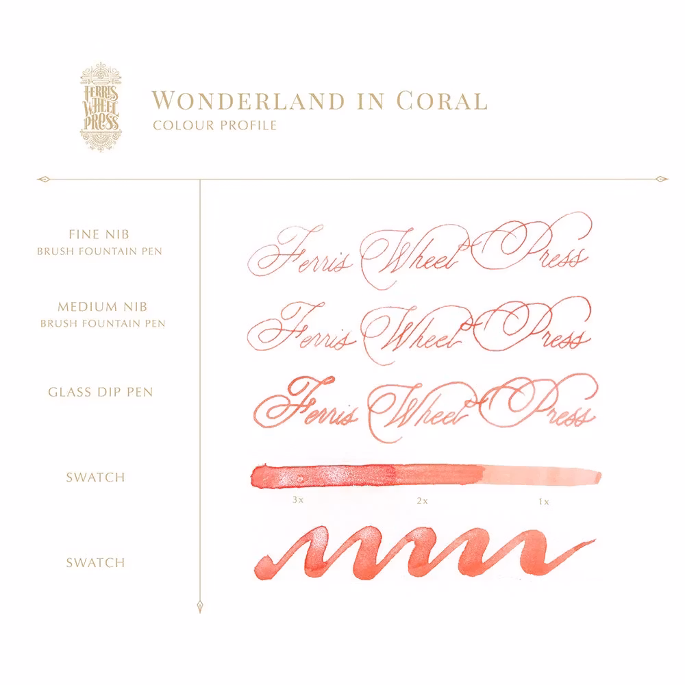 Ferris Wheel Press - Wonderland In Coral 38 ml