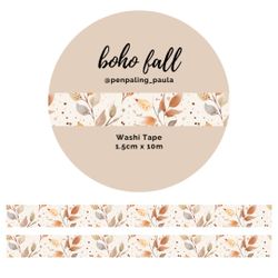 Washi Tape Penpaling Paula - Boho Fall 15 mm