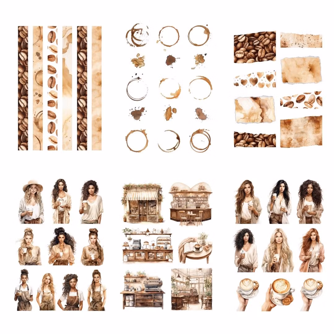 Stickers Penpaling Paula - Coffee Lover 16 ark