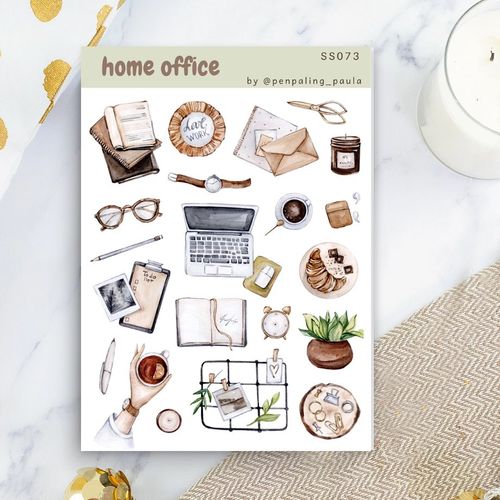 Stickers Penpaling Paula - Home Office