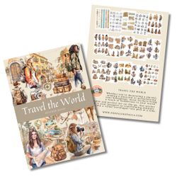 Stickers Penpaling Paula - Travel the World 15 ark
