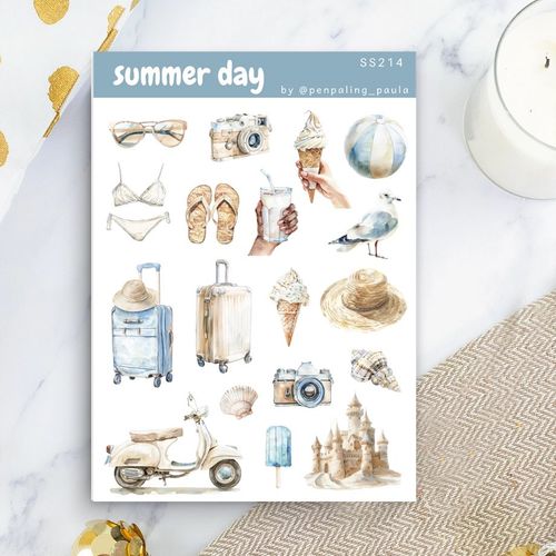 Stickers Penpaling Paula - Summer Day