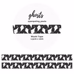Washi Tape Penpaling Paula - Ghosts 15 mm