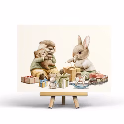 Card Penpaling Paula - Opening Presents