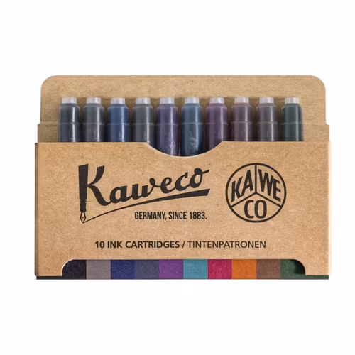 Kaweco Ink Cartridges 10-pack Colour Mix