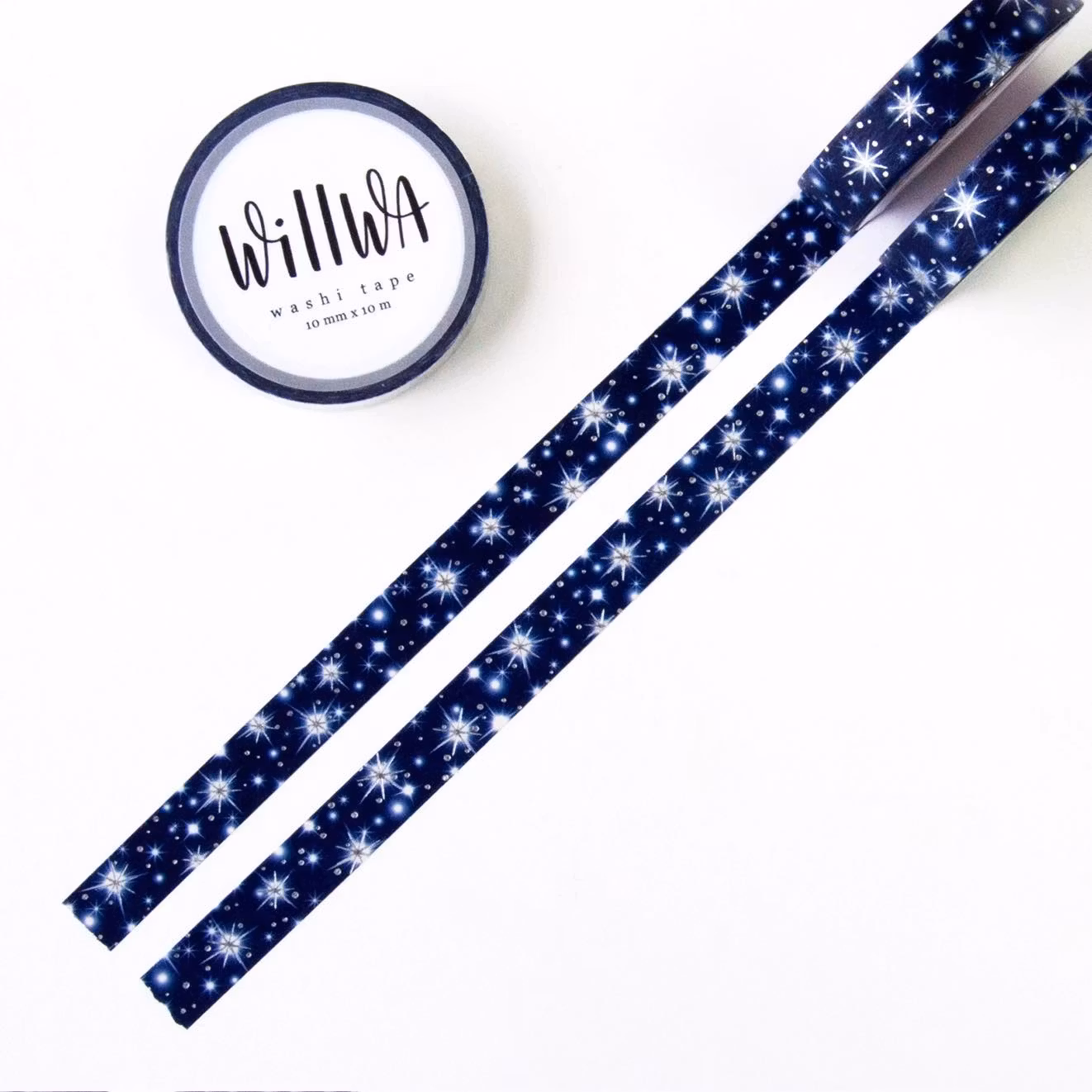 Washi Tape Willwa - Starry Night 10 mm
