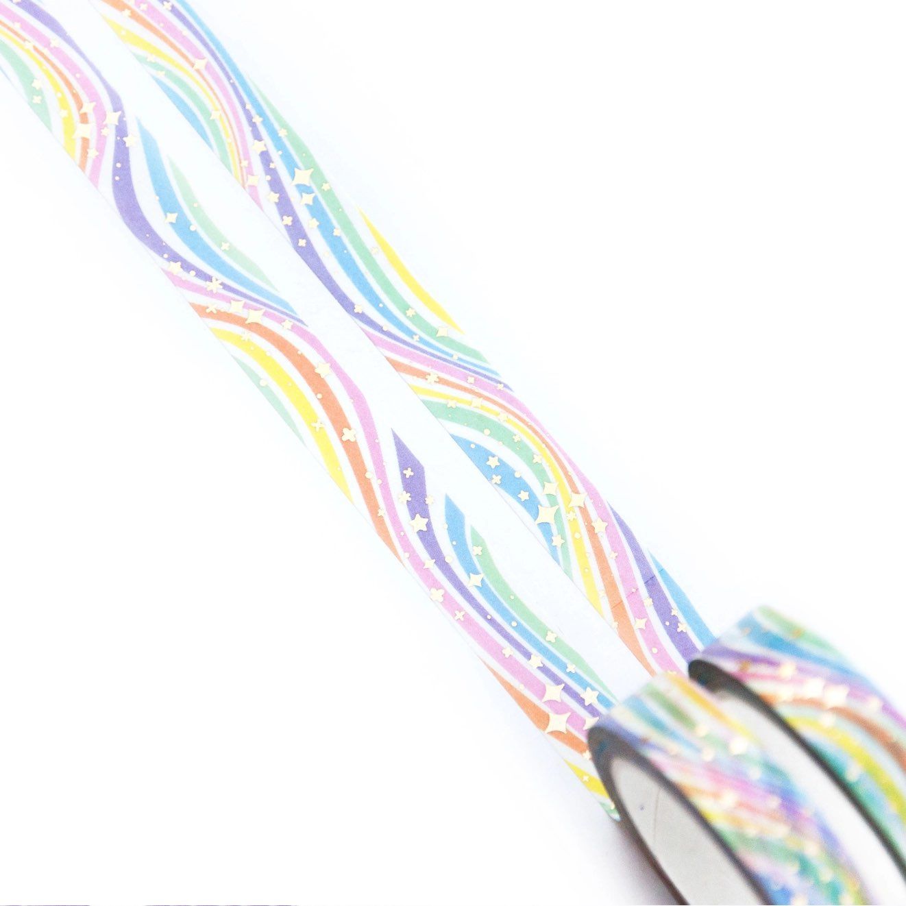 Washi Tape Willwa - Rainbow Sparkles 10 mm