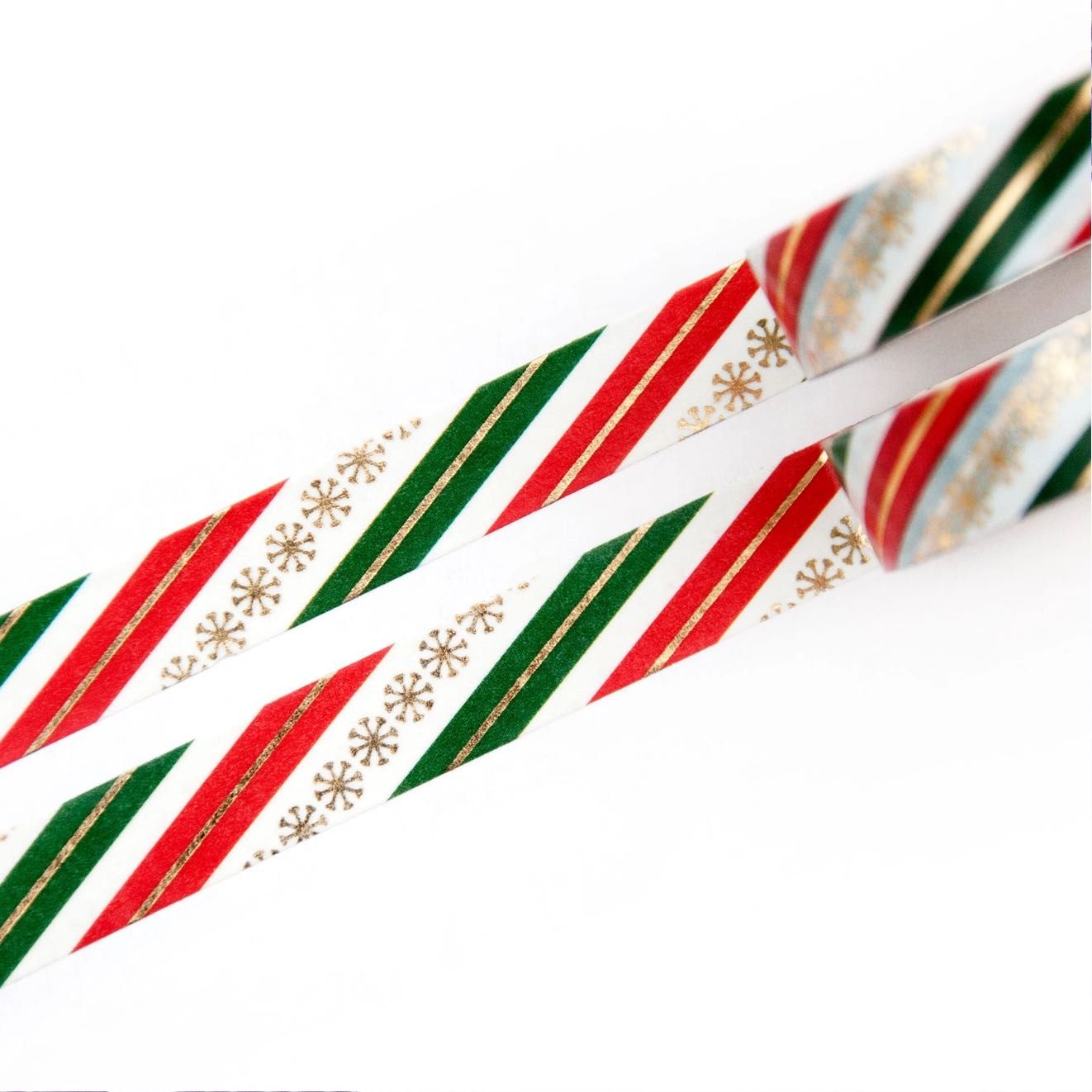 Washi Tape Willwa - Holiday Stripes 10 mm