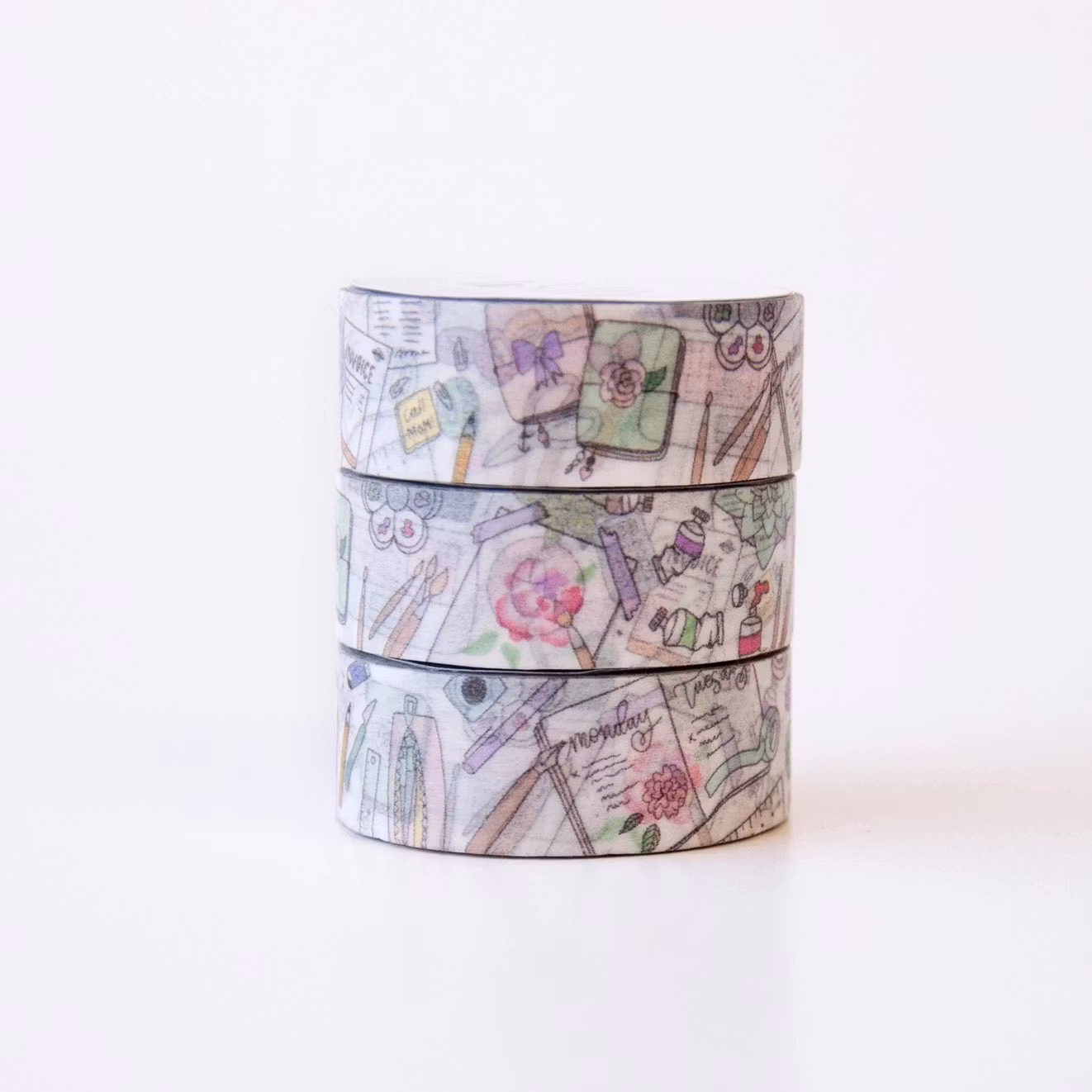 Washi tape Willwa - My Everyday Workspace 15 mm