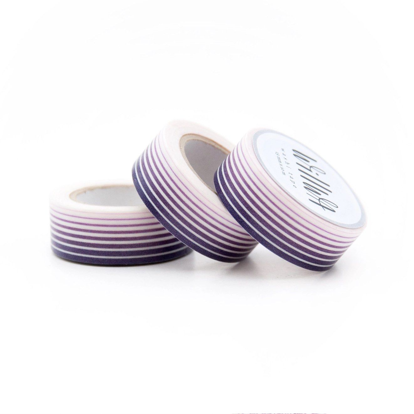 Washi tape Willwa - Horizontal Lines 15 mm