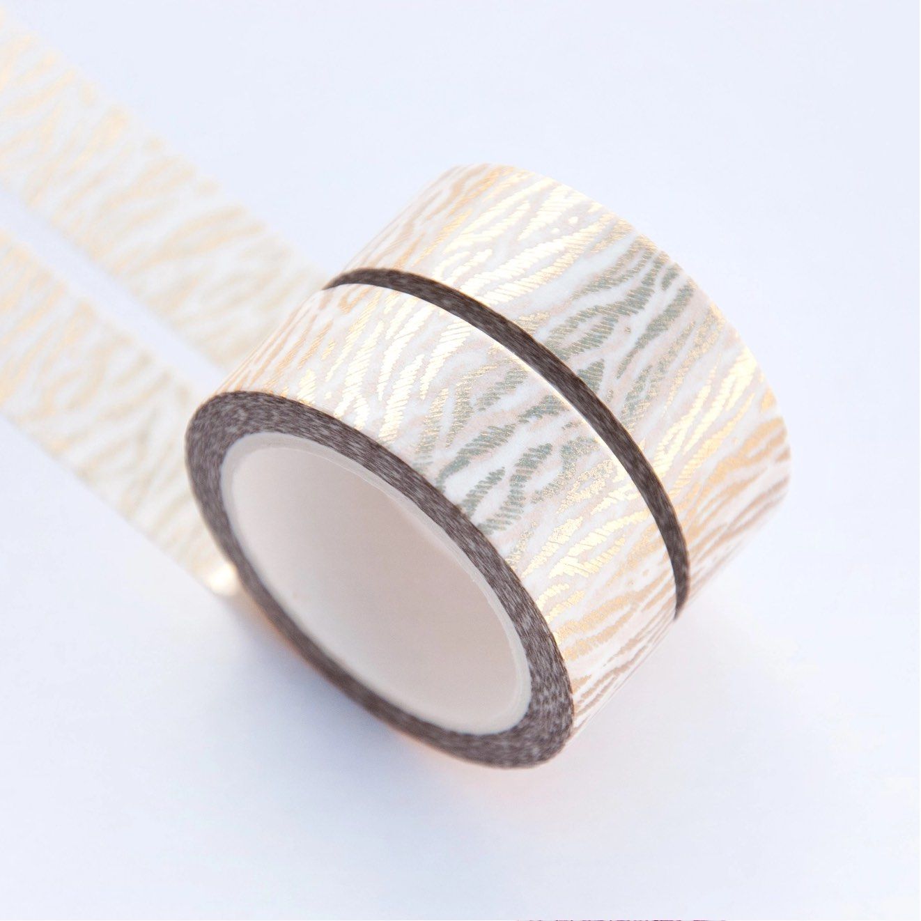 Washi tape Willwa - Golden Tiger Fur 15 mm
