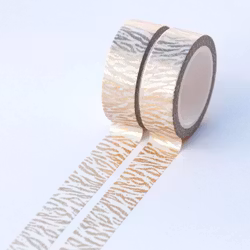Washi tape Willwa - Golden Tiger Fur 15 mm