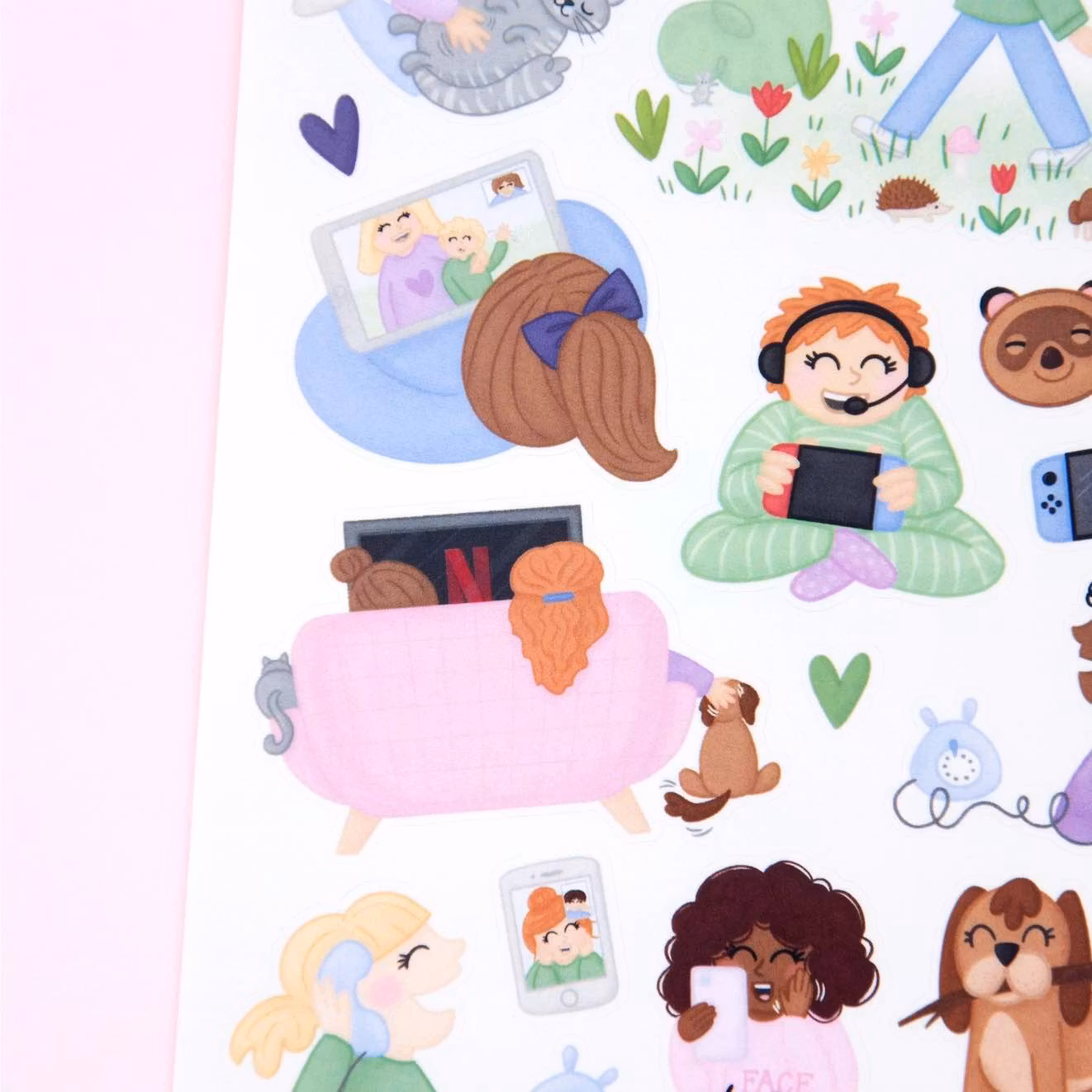 Stickers Willwa - Unwind with Friends