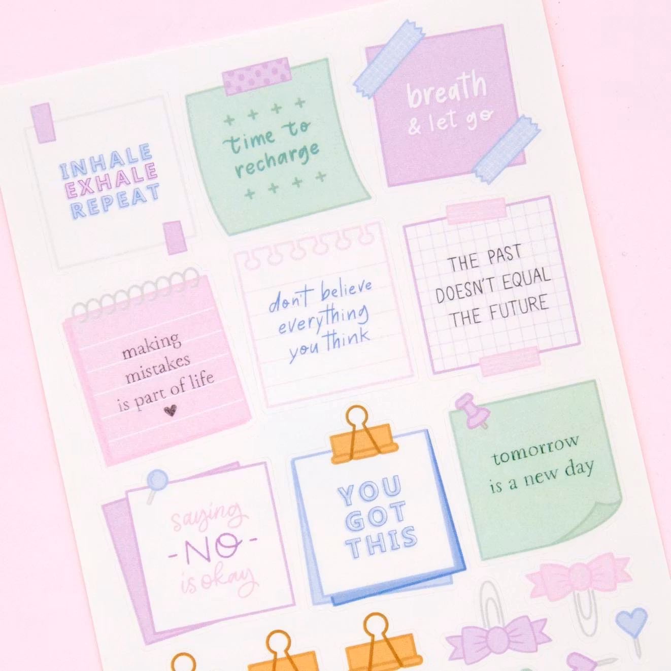 Stickers Willwa - Post it Affirmations