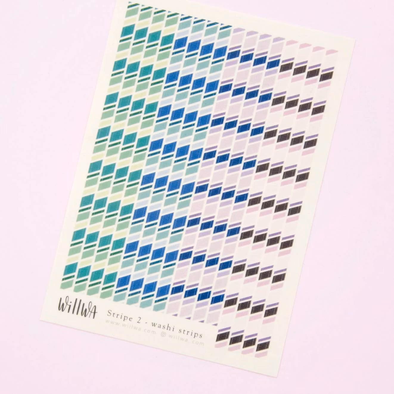 Stickers Willwa - Striped Washi Strips