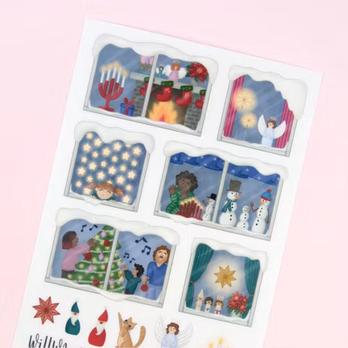Stickers Willwa - Christmas Windows