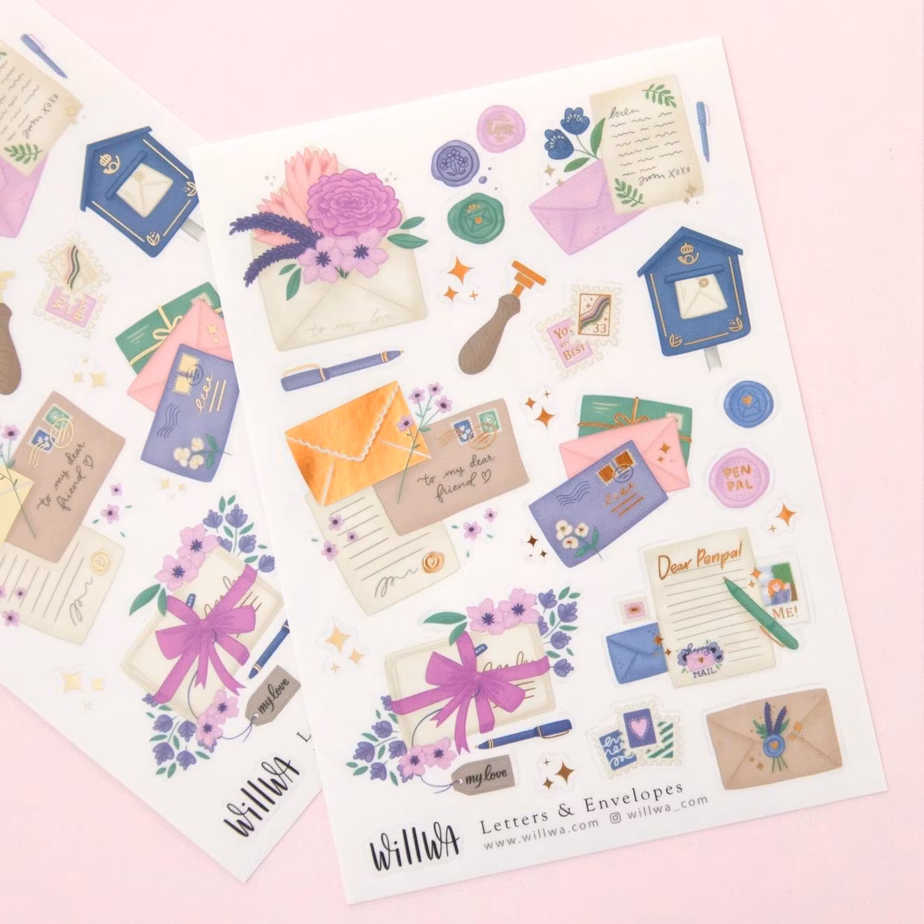 Stickers Willwa - Letters & Envelopes
