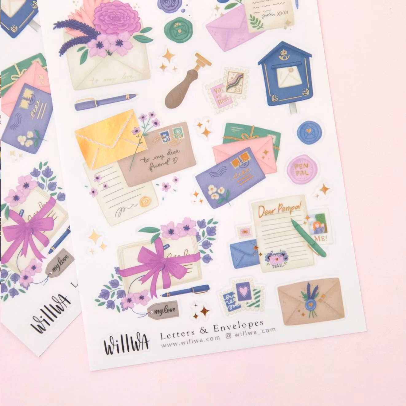 Stickers Willwa - Letters & Envelopes