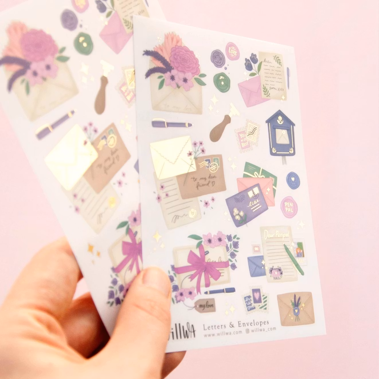 Stickers Willwa - Letters & Envelopes