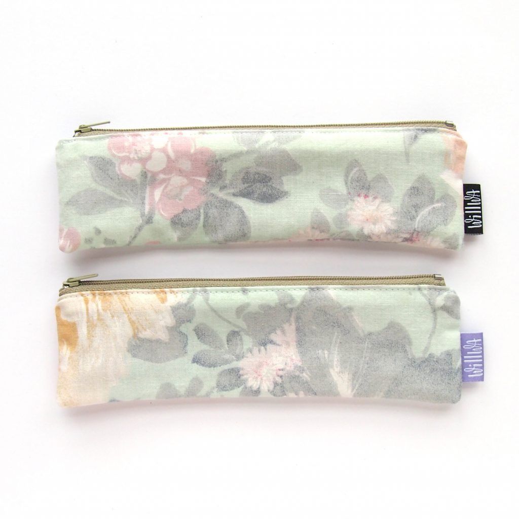 Willwa Pennfodral Mini - Mint Green Flowers