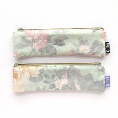 Willwa Pennfodral Mini - Mint Green Flowers