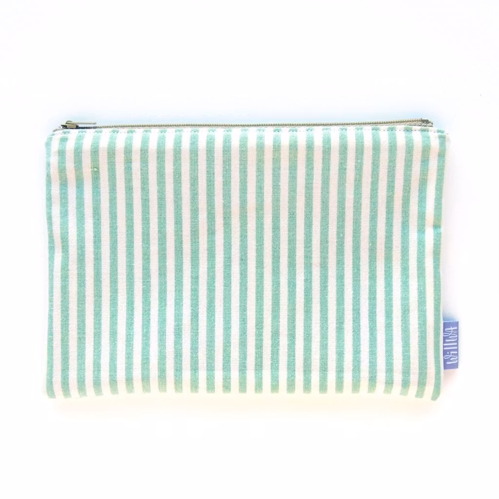 Willwa Pennfodral - Mint Green Stripes