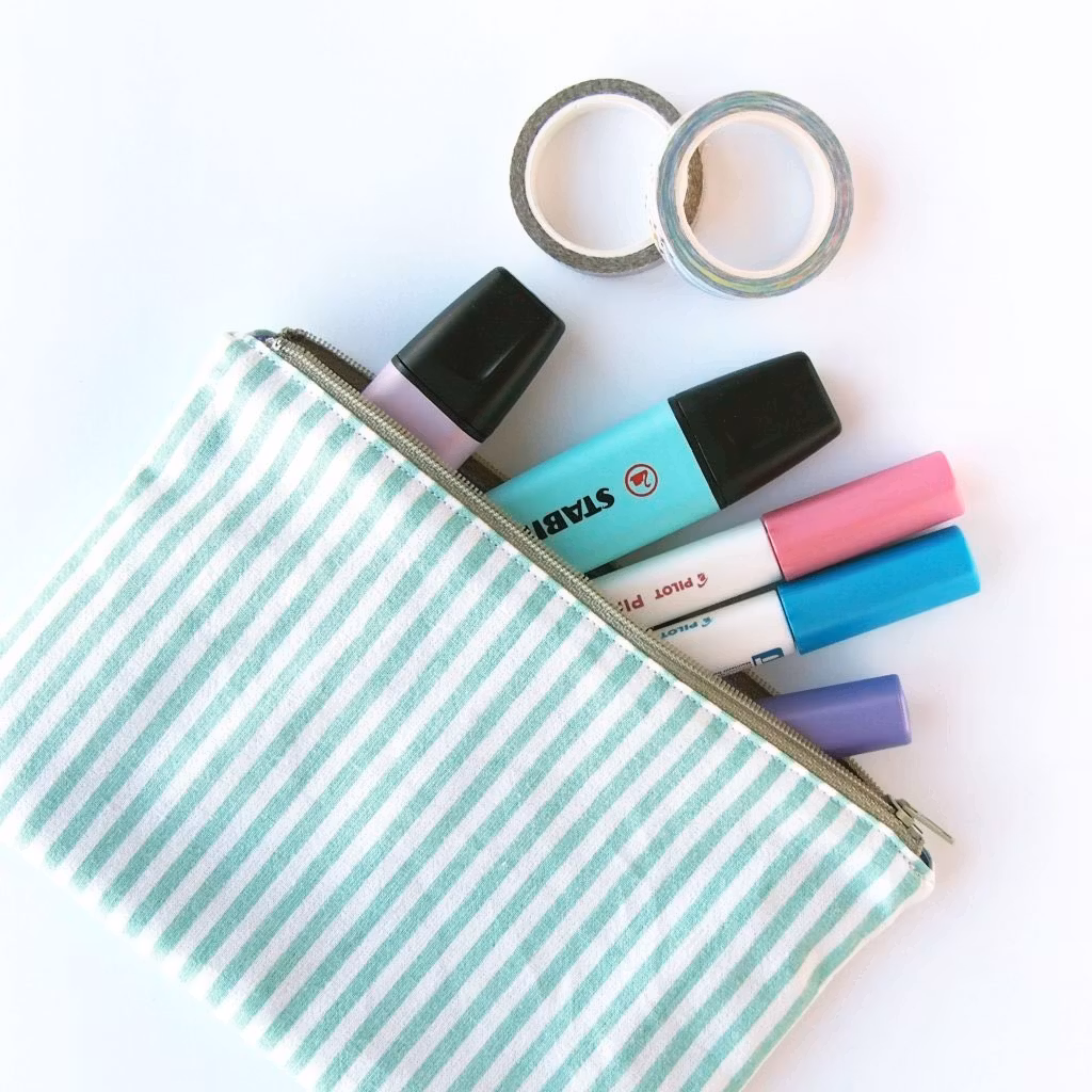 Willwa Pennfodral - Mint Green Stripes