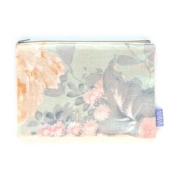 Willwa Pencil Case - Mint Green Flowers