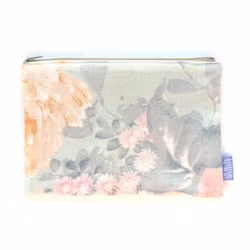 Willwa Pencil Case - Mint Green Flowers
