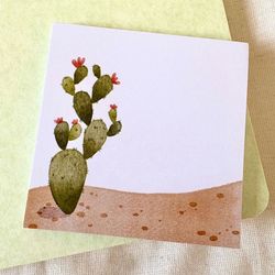 Notepad Nikki Dotti - Cactus