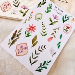 Washi Stickers Nikki Dotti - Botanical