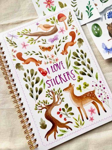 Nikki Dotti - Sticker Paper Book