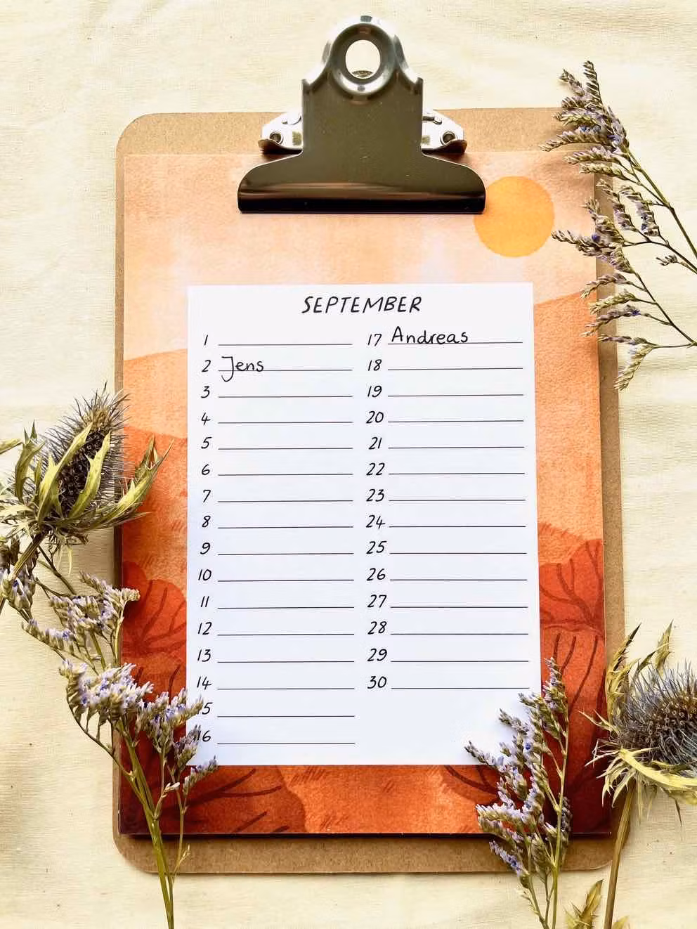 Nikki Dotti - Kalender