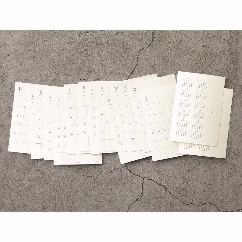 Midori 2026 MD Diary Sticker L