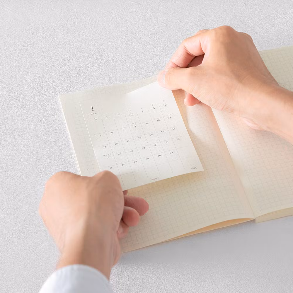 Midori 2026 MD Diary Sticker L