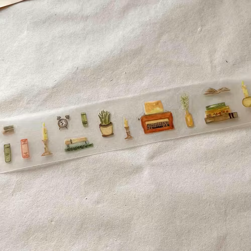 PET Tape Remsa Sames Journal (Kiss-Cut) - Vintage Library