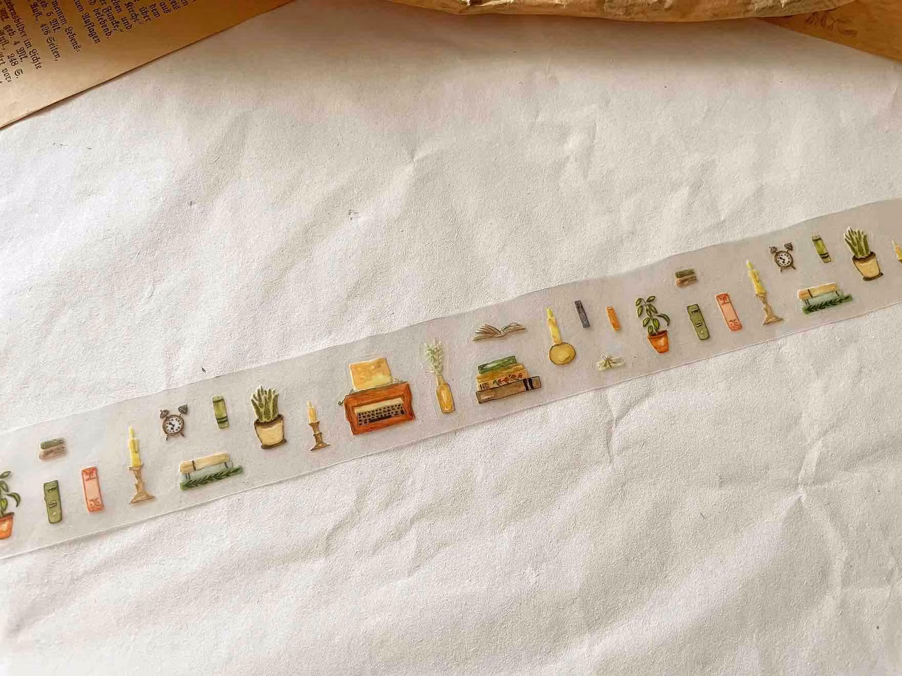 PET Tape Remsa Sames Journal (Kiss-Cut) - Vintage Library