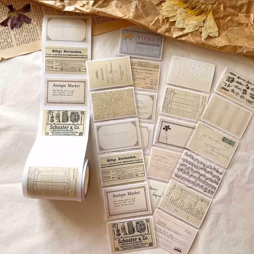 Sticker strip Sames Journal - Vintage Tickets