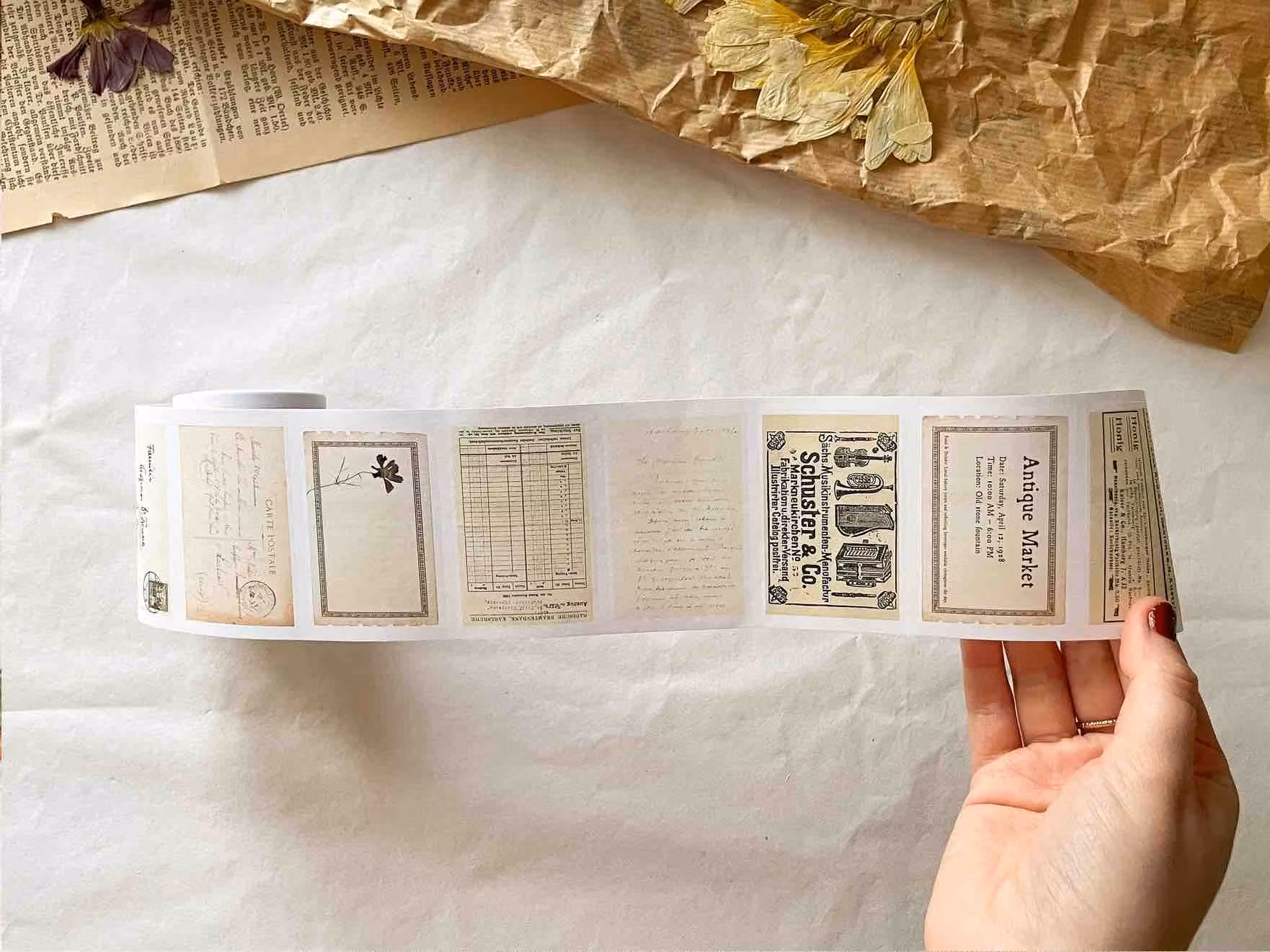Stickers remsa Sames Journal - Vintage Tickets