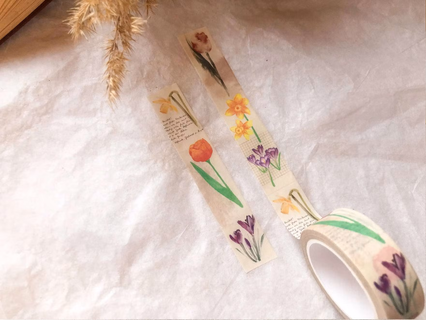 Washi Tape Sames Journal - Spring Flower 15mm