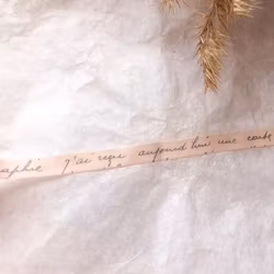 Washi Tape Sames Journal - Letters 6 mm