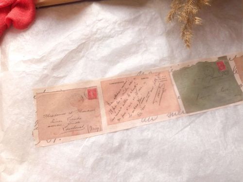 Washi Tape Sames Journal - Vintage Post 50 mm