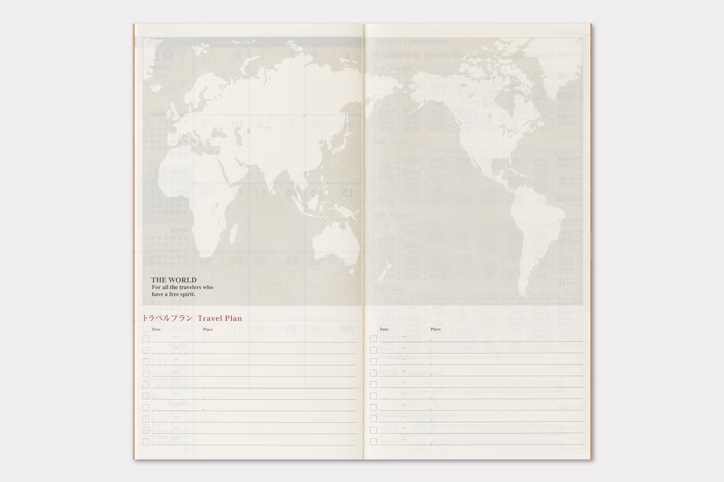 2026 Diary Refill (Monthly) - Regular Size // Traveler's Notebook